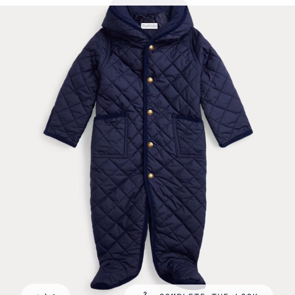Ralph Lauren Baby Snowsuit - 6 Months - EUC